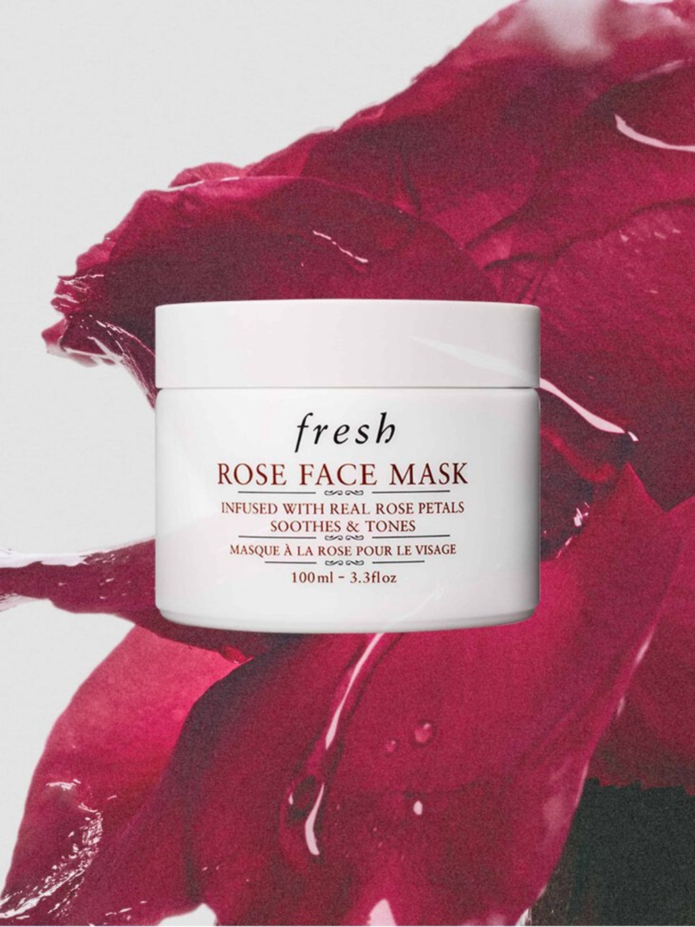 NWT fresh Rose Face Mask